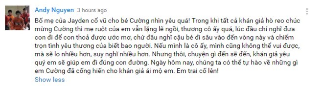 Me Ho Van Cuong phan ung la khi con duoc ho reo-Hinh-5